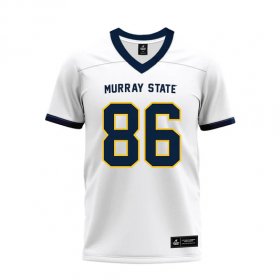 2025 Murray State home football jersey - Reece Wilder #86 White Premium Football Jersey-0 (1)