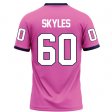 Asher Skyles #60 Pink Elite Football Jersey - Bowl game limited Racers jersey