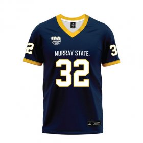 Authentic Murray State Racers football jersey - Cameron Young #32 100th Year Navy Premium Football Jersey-0
