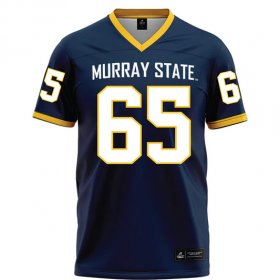 Authentic Murray State Racers football jersey - Devin Tingle #65 Blue Football Jersey