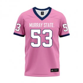 Authentic Murray State Racers football jersey - Jordan Sonnabend #53 Pink Premium Football Jersey