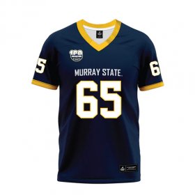 Authentic Racers jerseys near me - Devin Tingle #65 100th Year Navy Premium Football Jersey