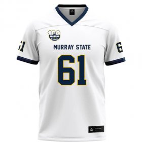 Best custom Racers jersey site - Spencer Davis #61 100th Year White Football Jersey