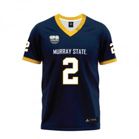 Big & tall Murray State game jersey - J'Kalon Carter #2 100th Year Navy Premium Football Jersey