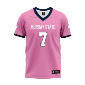Big & tall Murray State game jersey - justice cross #7 Pink Premium Premium Football Jersey