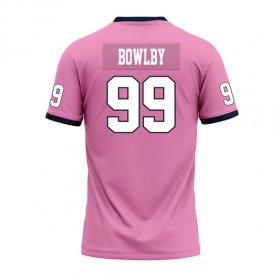 Brock Bowlby #99 Pink Limited Football Jersey - Limited edition Racers game day uniform