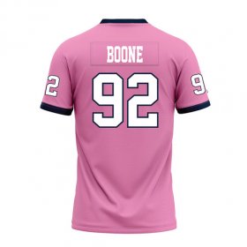 Bryson Boone #92 Pink Replica Football Jersey - OVC championship edition jersey