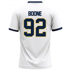 Bryson Boone #92 White Elite Football Jersey - Compare authentic vs replica Racers jerseys Bryson Boone #92 White Elite Football Jersey - Compare authentic vs replica Racers jerseys