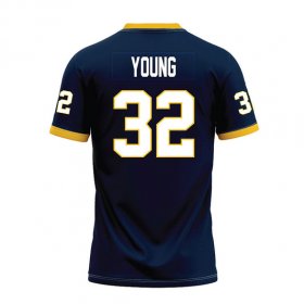 Cameron Young #32 Navy Replica Football Jersey - Racers jersey payment plan