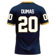 Chavaris Dumas #20 Navy Elite Football Jersey - Authentic Murray State Racers football jersey