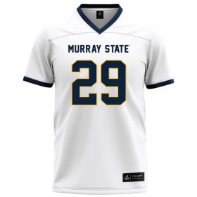 Cheap authentic Racers jerseys - Jayden Hines #29 White Football Jersey