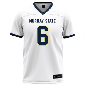 Cheap authentic Racers jerseys - Kywon Morgan #6 White Football Jersey