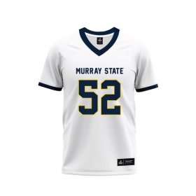 Compare authentic vs replica Racers jerseys - Preston Jarvis #52 White Premium Football Jersey