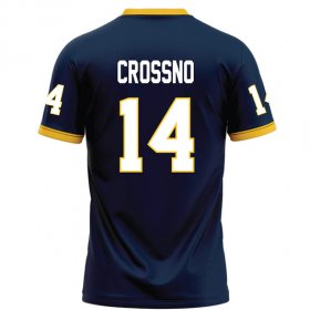 Conlee Crossno #14 Navy Limited Football Jersey - Official Racers team store online