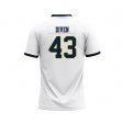 Connor Diven #43 White Stitched Football Jersey - Custom name and number Racers jersey