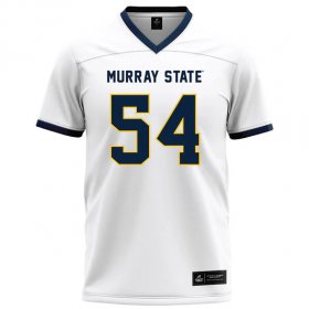 Custom name and number Racers jersey - Hayden Satterly #54 White Football Jersey