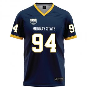 Custom name and number Racers jersey - Trevor Newell #94 100th Year Navy Football Jersey
