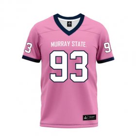 Custom name and number Racers jersey - Vincent Dinkins #93 Pink Premium Football Jersey