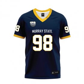 Discounted Racers replica jersey clearance - Gray Price #98 100th Year Navy Premium Football Jersey