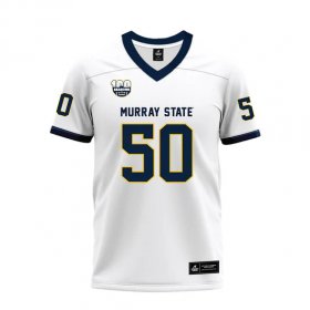 Discounted Racers replica jersey clearance - Tyler Boone #50 100th Year White Premium Football Jersey