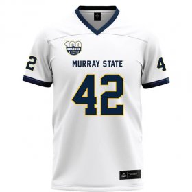 Free shipping Racers gear over $50 - Camden Robbins #42 100th Year White Football Jersey