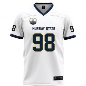 Free shipping Racers gear over $50 - Gray Price #98 100th Year White Football Jersey