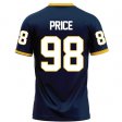 Gray Price #98 Navy Elite Football Jersey - Racers Christmas jersey gift bundle