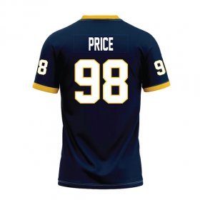 Gray Price #98 Navy Replica Football Jersey - Authentic Racers jerseys near me