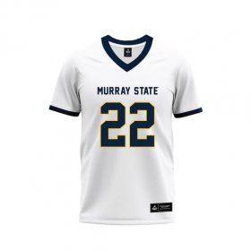 Group discount Racers jerseys - Kevin Emmanuel #22 White Premium Football Jersey