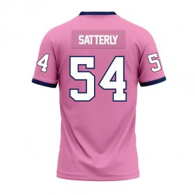 Hayden Satterly #54 Pink Stitched Football Jersey - Racers jersey Black Friday 2025 deal