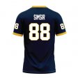 Huseyin Simsir #88 Navy Replica Football Jersey - Limited edition Racers game day uniform