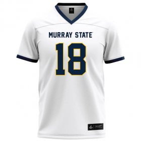 International shipping Racers jersey - Marcus Floyd jr #18 White Football Jersey