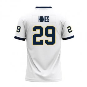Jayden Hines #29 White Replica Football Jersey - Racers vs Austin Peay rivalry jersey