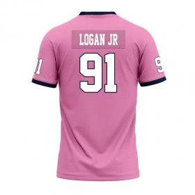 Jerome Logan Jr #91 Pink Limited Football Jersey - Big & tall Murray State game jersey