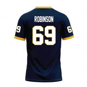 Josh Robinson #69 Navy Replica Football Jersey - Bowl game limited Racers jersey
