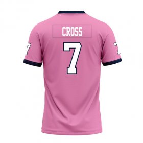 justice cross #7 Pink Replica Football Jersey - Where to buy Murray State jerseys online