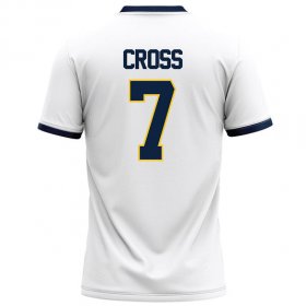justice cross #7 White Elite Football Jersey - Murray State alumni 2025 legacy jersey