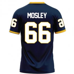 Jycel Mosley #66 Navy Elite Football Jersey - Racers Christmas jersey gift bundle