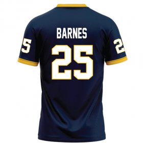 KaDarius Barnes #25 Navy Limited Football Jersey - Fraternity Racers jersey with Greek letters