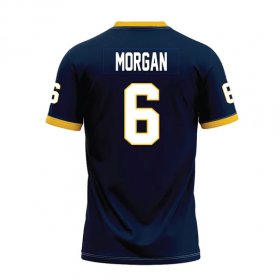 Kywon Morgan #6 Navy Replica Football Jersey - 2025 Murray State home football jersey