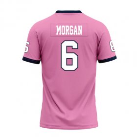 Kywon Morgan #6 Pink Replica Football Jersey - OVC championship edition jersey