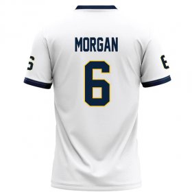 Kywon Morgan #6 White Limited Football Jersey - Best custom Racers jersey site