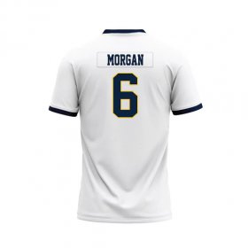 Kywon Morgan #6 White Stitched Football Jersey - Official Racers team store online