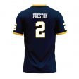 Larry Preston #2 Navy Stitched Football Jersey - Murray State alumni 2025 legacy jersey