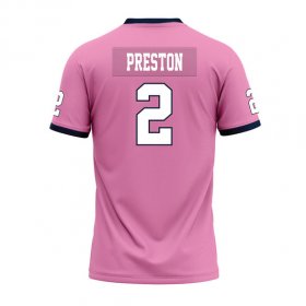Larry Preston #2 Pink Limited Football Jersey - Breakaway Racers fan jersey