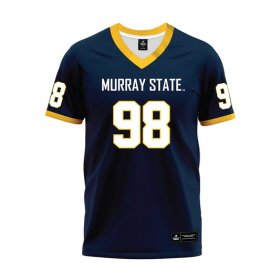 Last chance discontinued Racers jerseys - Gray Price #98 Navy Premium Premium Football Jersey