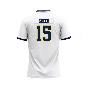 Lj Green #15 White Stitched Football Jersey - Best custom Racers jersey site