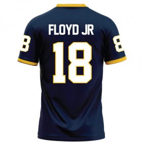 Marcus Floyd jr #18 Navy Elite Football Jersey - Authentic Murray State Racers football jersey