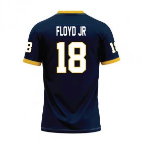 Marcus Floyd jr #18 Navy Replica Football Jersey - Breakaway Racers fan jersey