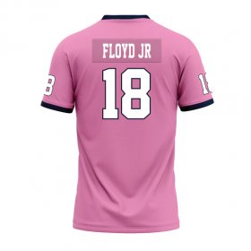 Marcus Floyd jr #18 Pink Limited Football Jersey - Big & tall Murray State game jersey